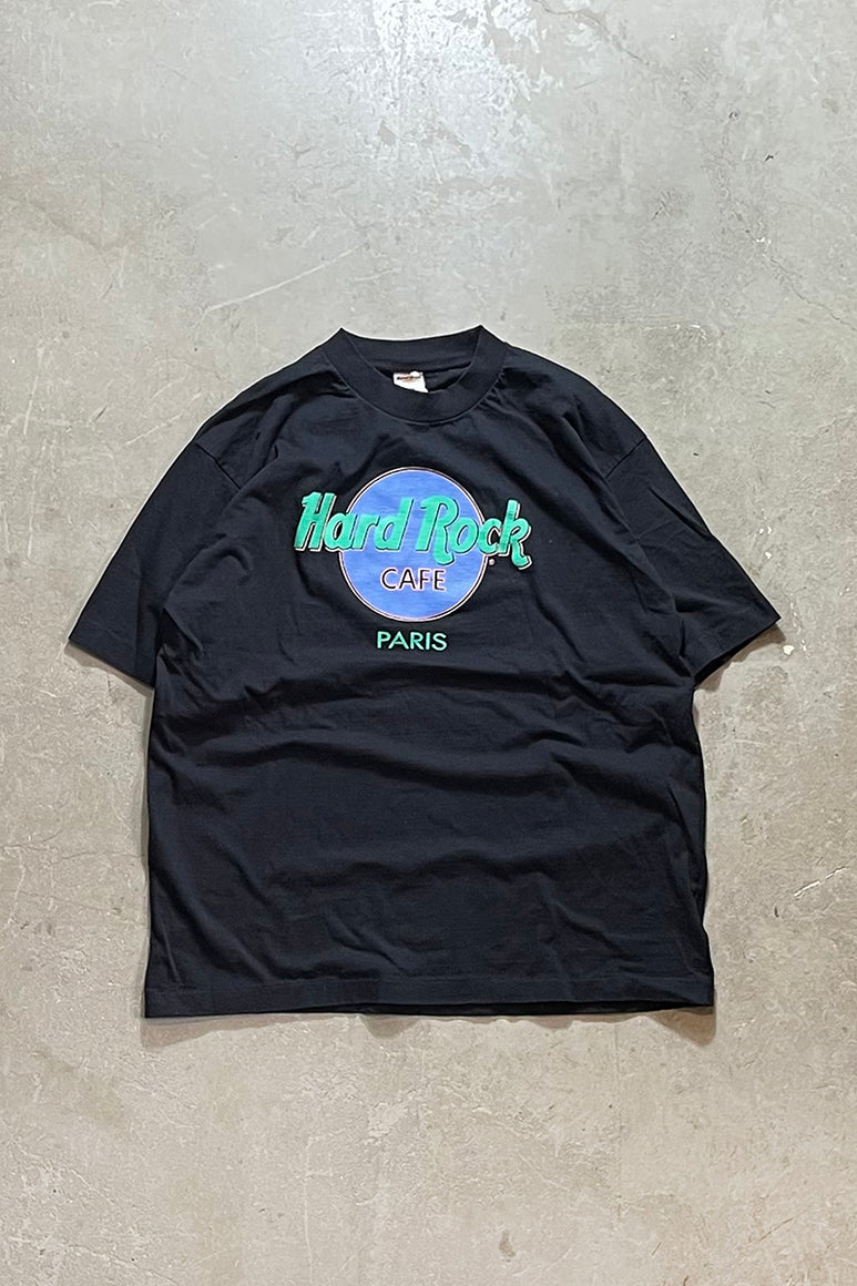 MADE IN TURKEY LONDON PRINT ADVERTISING T-SHIRT / BLACK [SIZE: XL USED]