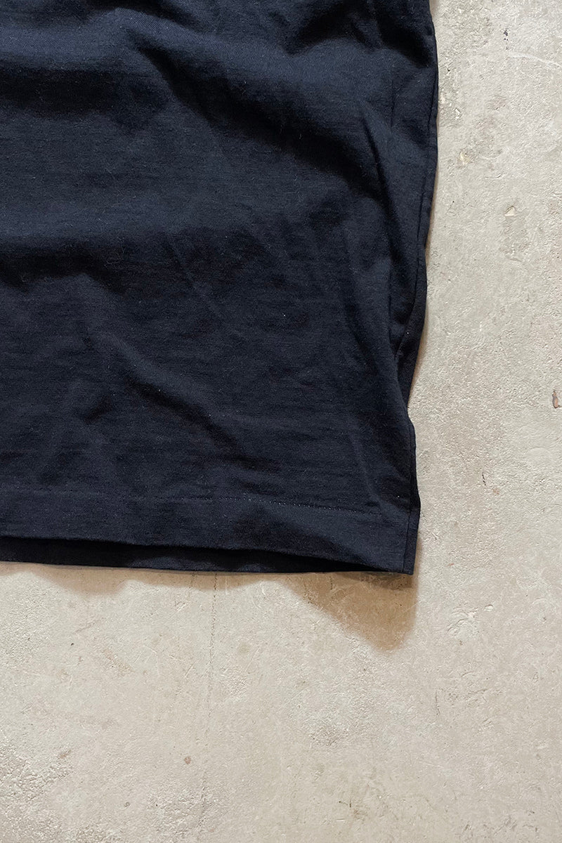 MADE IN TURKEY LONDON PRINT ADVERTISING T-SHIRT / BLACK [SIZE: XL USED]