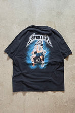 画像をギャラリービューアに読み込む, 94&#39;S METALLICA RIDE THE LIGHTNING BAND T-SHIRT / BLACK [SIZE: L USED]
