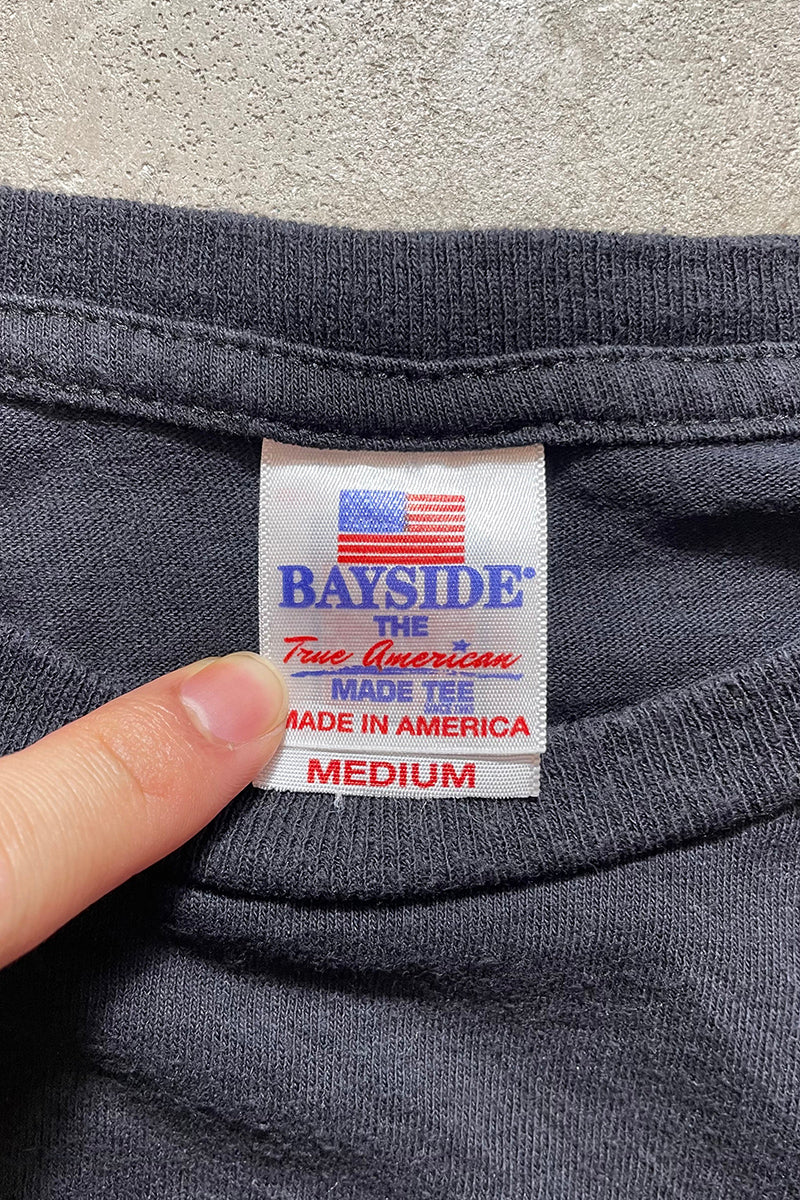MADE IN USA 90'S LOCAL TEAMSTERS T-SHIRT / BLACK [SIZE: M USED]