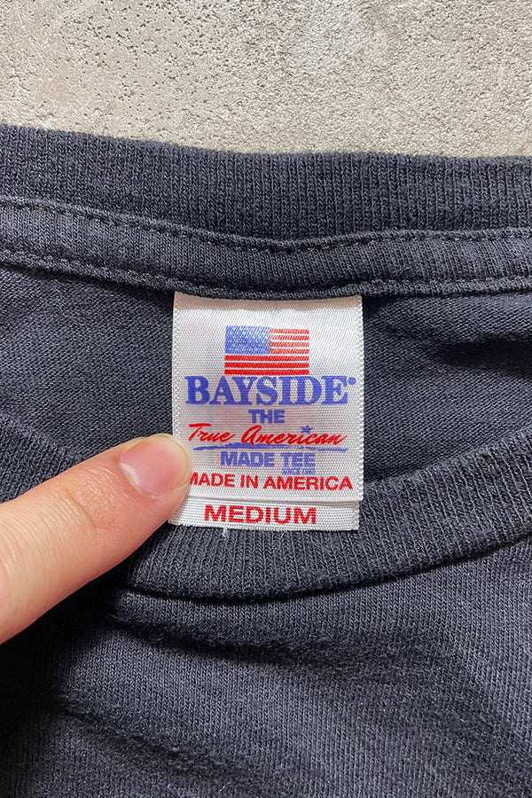 MADE IN USA 90'S LOCAL TEAMSTERS T-SHIRT / BLACK [SIZE: M USED]