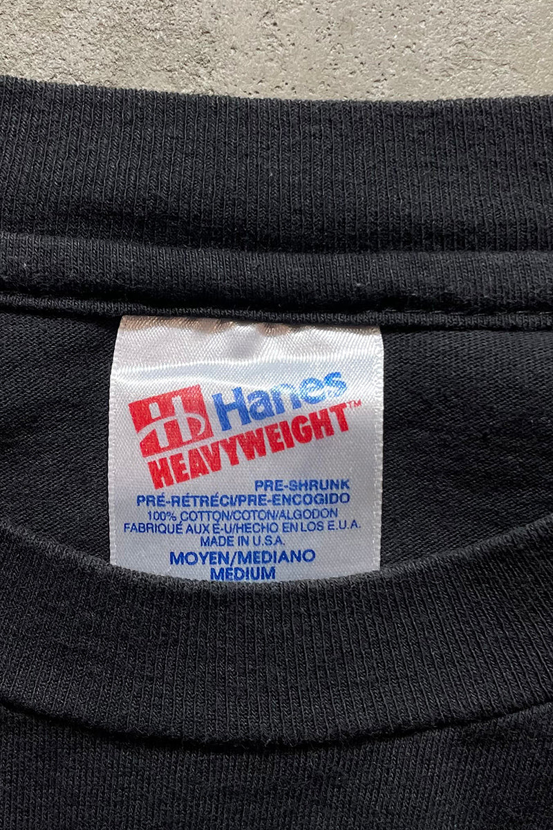 MADE IN USA 93'S KEITH HARING WASHINGTON ART T-SHIRTS / BLACK [SIZE: M USED]