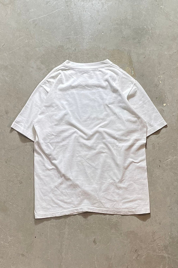 MADE IN USA 91'S MOE HOWARD GOLF T-SHIRT / WHITE [SIZE: L USED]