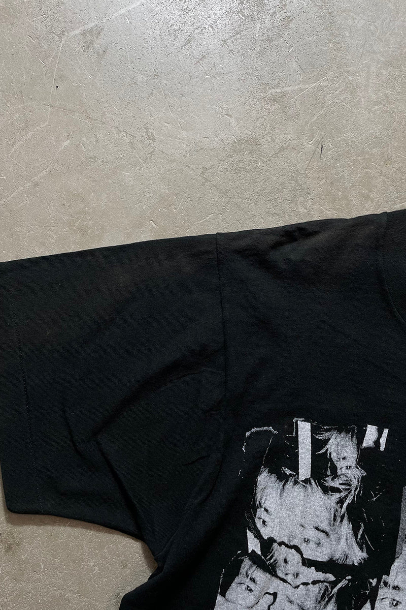 88'S ROD STEWART T-SHIRT / BLACK [SIZE: L USED]