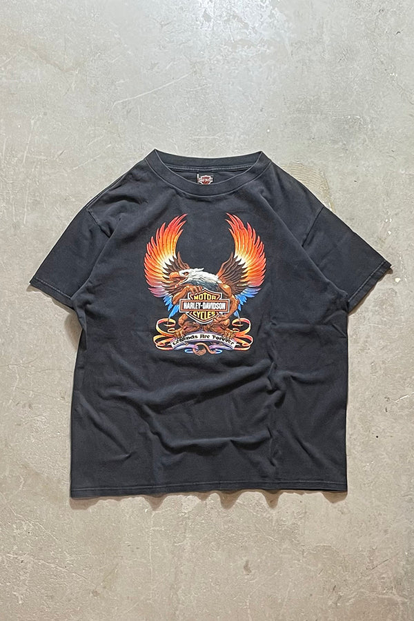 MADE IN USA 90'S LAS VEGAS NEVADA T-SHIRT / BLACK [SIZE: XL USED]