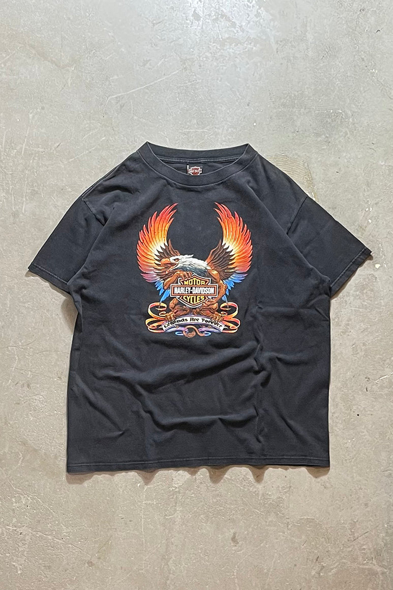 MADE IN USA 90'S LAS VEGAS NEVADA T-SHIRT / BLACK [SIZE: XL USED]