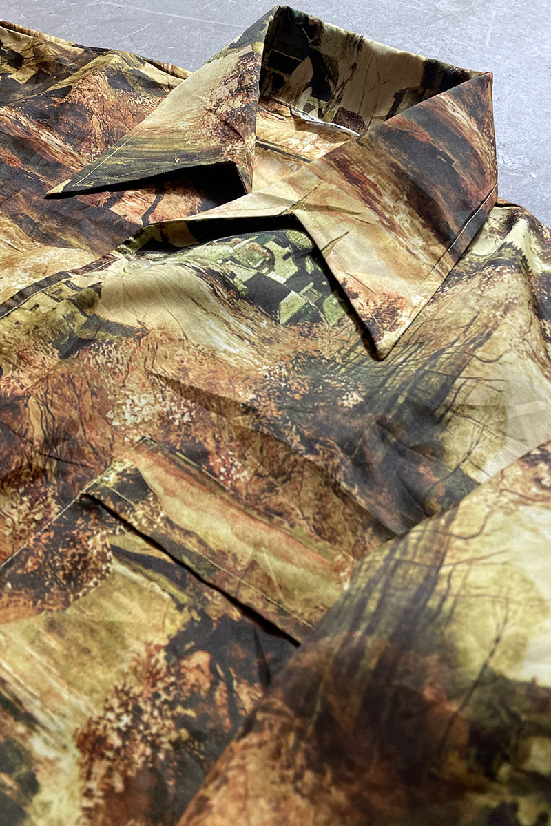 70'S LANCER L/S PATTERN SHIRT / MULTI [SIZE: L USED]