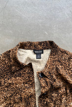 画像をギャラリービューアに読み込む, 90&#39;S LEOPARD PATTERN BUTTON HALF COAT / LEOPARD［SIZE: 3XL USED]
