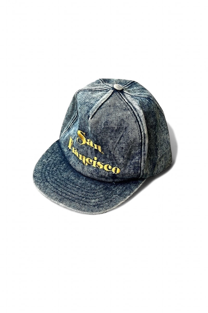 SAN FRANCISCO DENIM CAP / WHITE [SIZE: ONE SIZE USED]