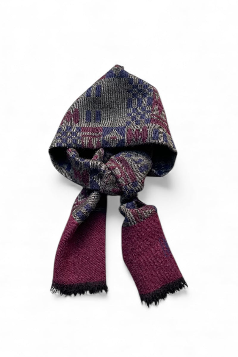 MADE IN GERMANY 90'S WOOL SCARF / MULTI [SIZE: ONE SIZE USED]