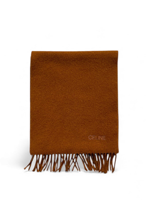 MADE IN SCOTLAND LAMBSWOOL SCARF / BROWN [SIZE: ONE SIZE USED]