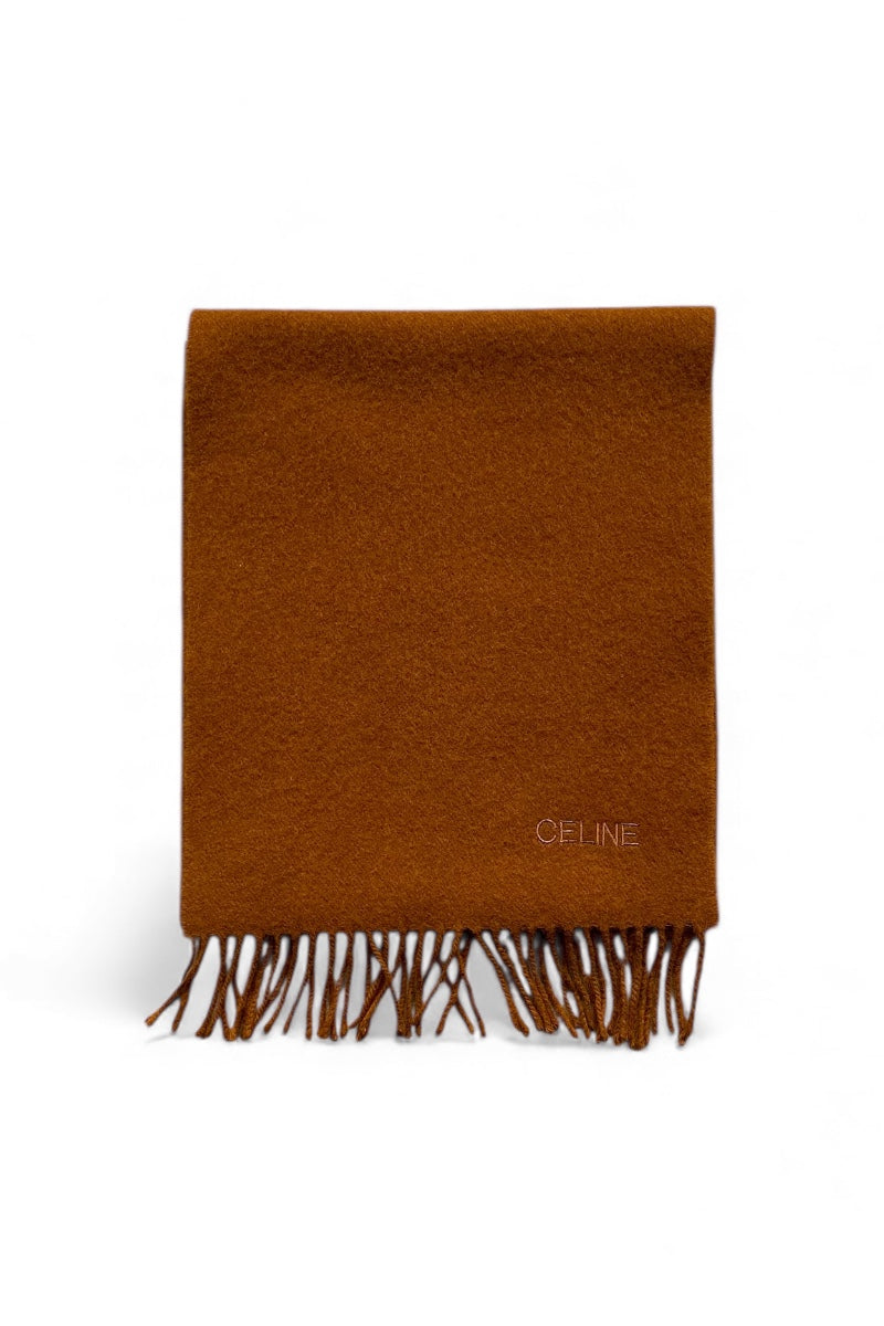 MADE IN SCOTLAND LAMBSWOOL SCARF / BROWN [SIZE: ONE SIZE USED]