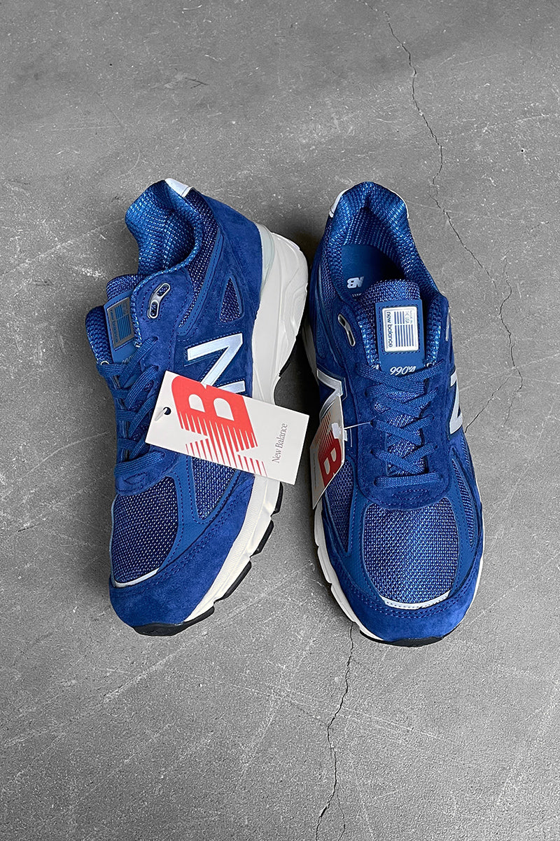 MADE IN USA 24'S 990 V4 U990NW4 / BLUE [SIZE: US9.5 (equivalent to 27.5cm) NOS/DEADSTOCK]