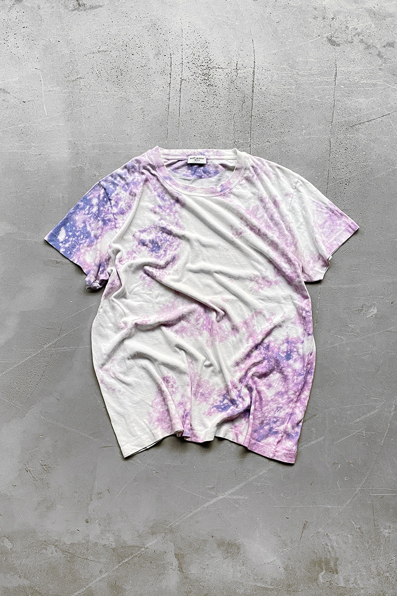 MADE IN ITALY 15'S TIE-DYE T-SHIRT HEDI SLIMANE ERA / PURPLE [SIZE: L USED]