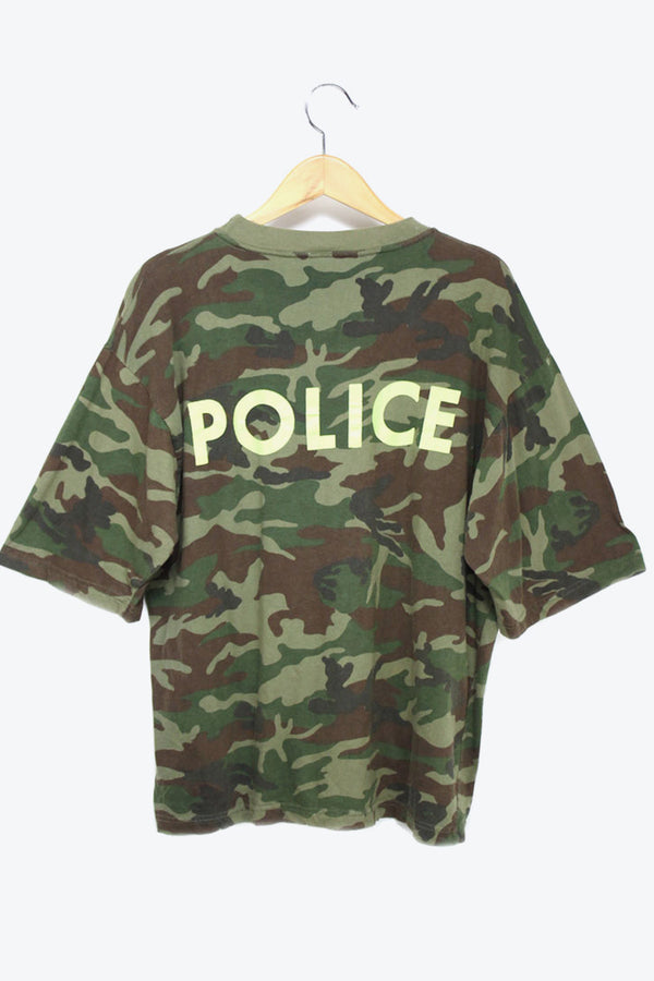 CAMOUFLAGE T-SHIRT / CAMO [SIZE:M USED]