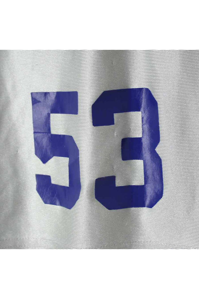 MADE IN USA 90'S BASKET BALL SHORTS / NAVY [SIZE: S USED]
