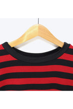 画像をギャラリービューアに読み込む, MADE IN USA HALF RAGLAN SLEEVE BORDER T-SHIRT / RED/BLACK [SIZE:M USED]
