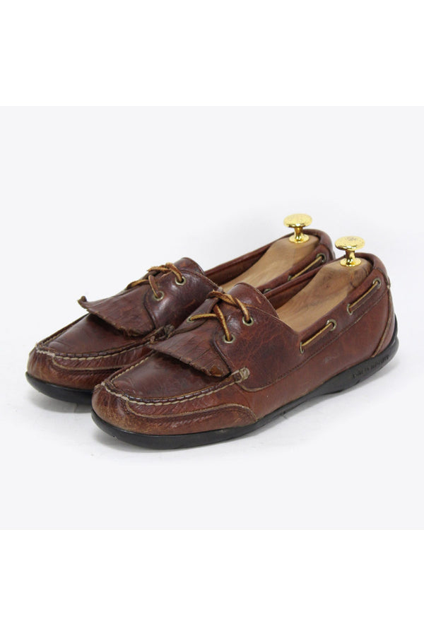 DECK SHOES / BROWN [SIZE: US9.5B(27.5cm) USED]