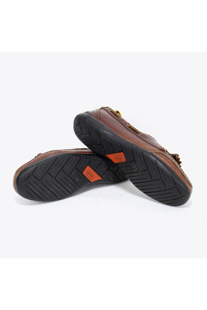 DECK SHOES / BROWN [SIZE: US9.5B(27.5cm) USED]