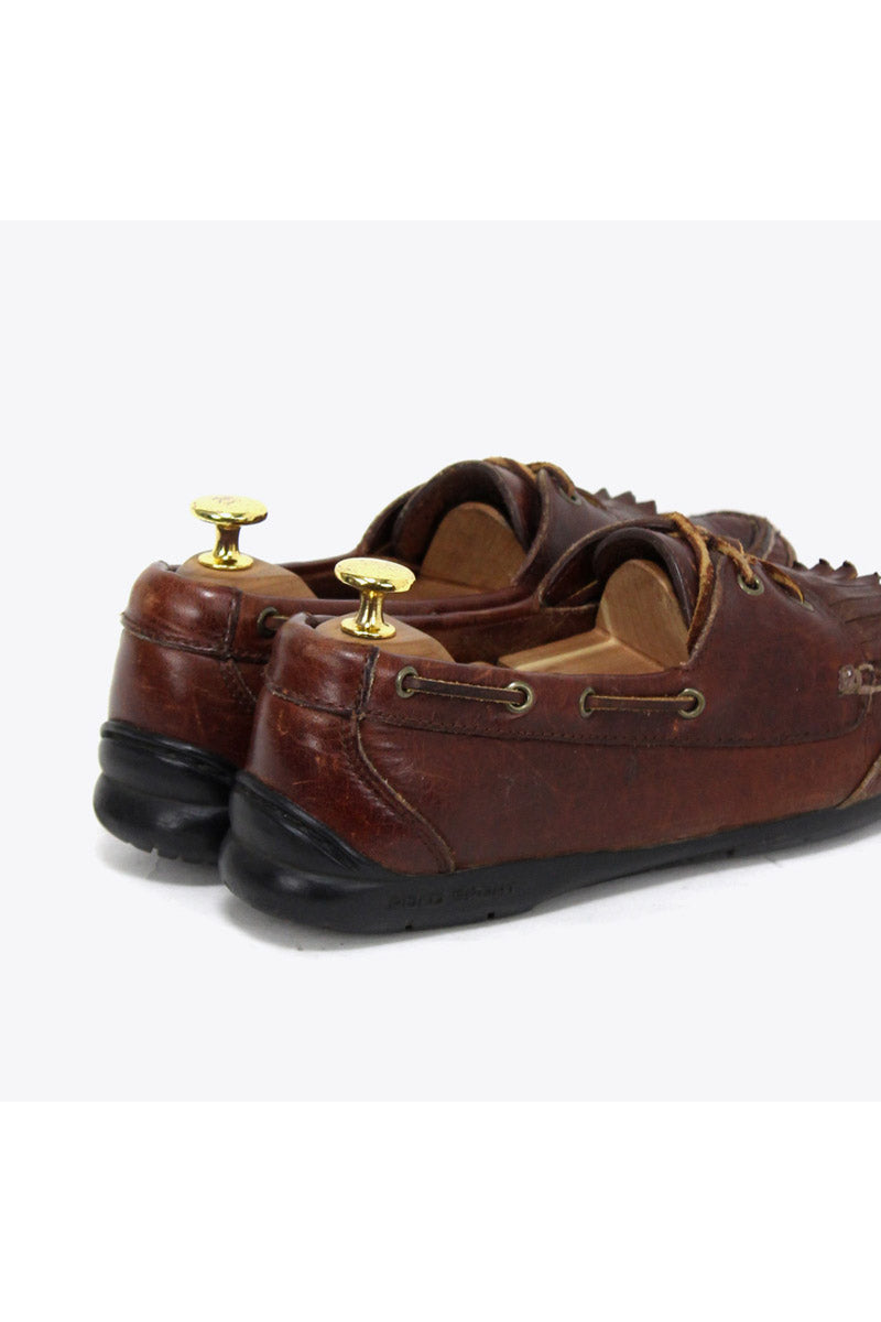 DECK SHOES / BROWN [SIZE: US9.5B(27.5cm) USED]