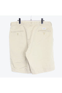 COTTON CHINO SHORTS / BEIGE [SIZE: 36 USED]