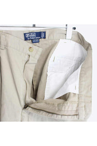 COTTON CHINO SHORTS / BEIGE [SIZE: 36 USED]