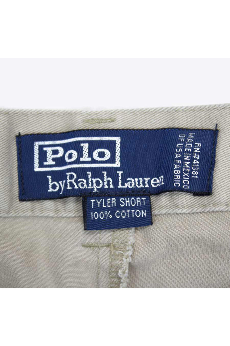 COTTON CHINO SHORTS / BEIGE [SIZE: 36 USED]