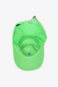 ONE POINT LOGO CAP / LIGHT GREEN [SIZE: O/S NEW]