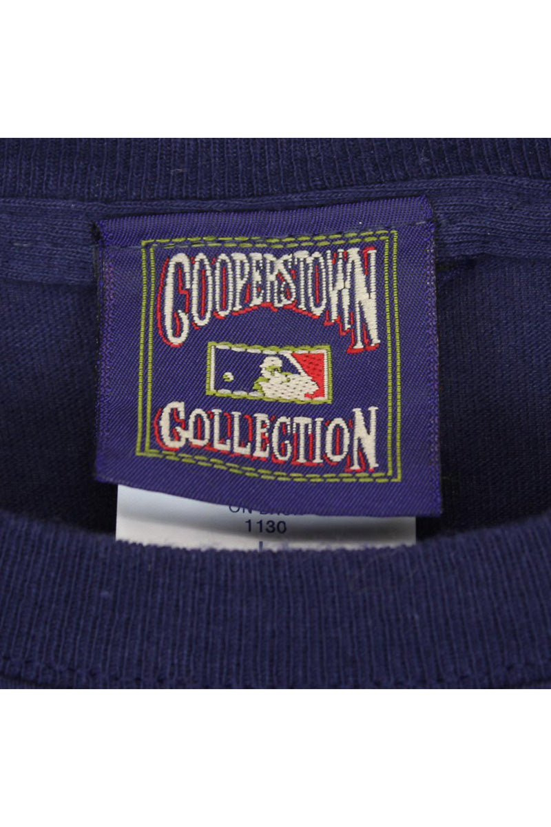 COOPERSTOWN NY YANKEES MATINGLY T-SHIRT / NAVY [SIZE:L USED]