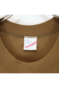 MADE IN USA 90'S PLAIN T-SHIRT / BEIGE [SIZE:S USED]