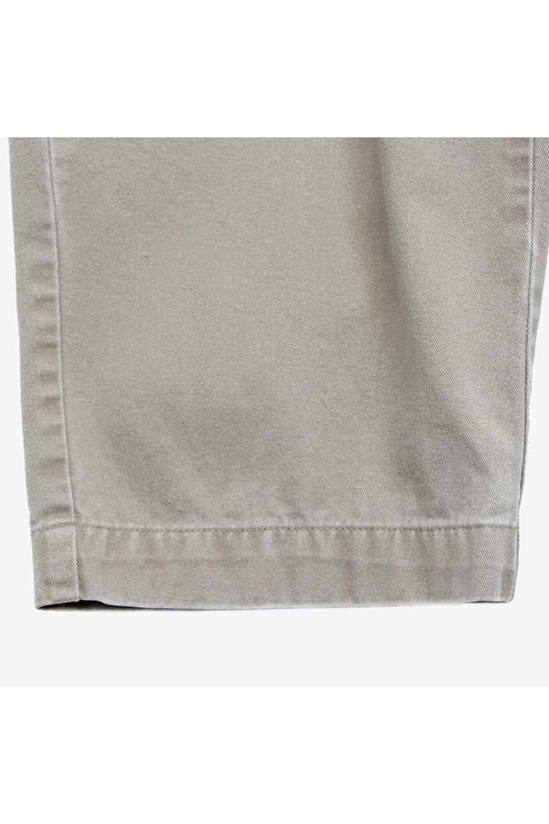 90'S CHINO PANTS / BEIGE【SIZE:W33L34 USED】