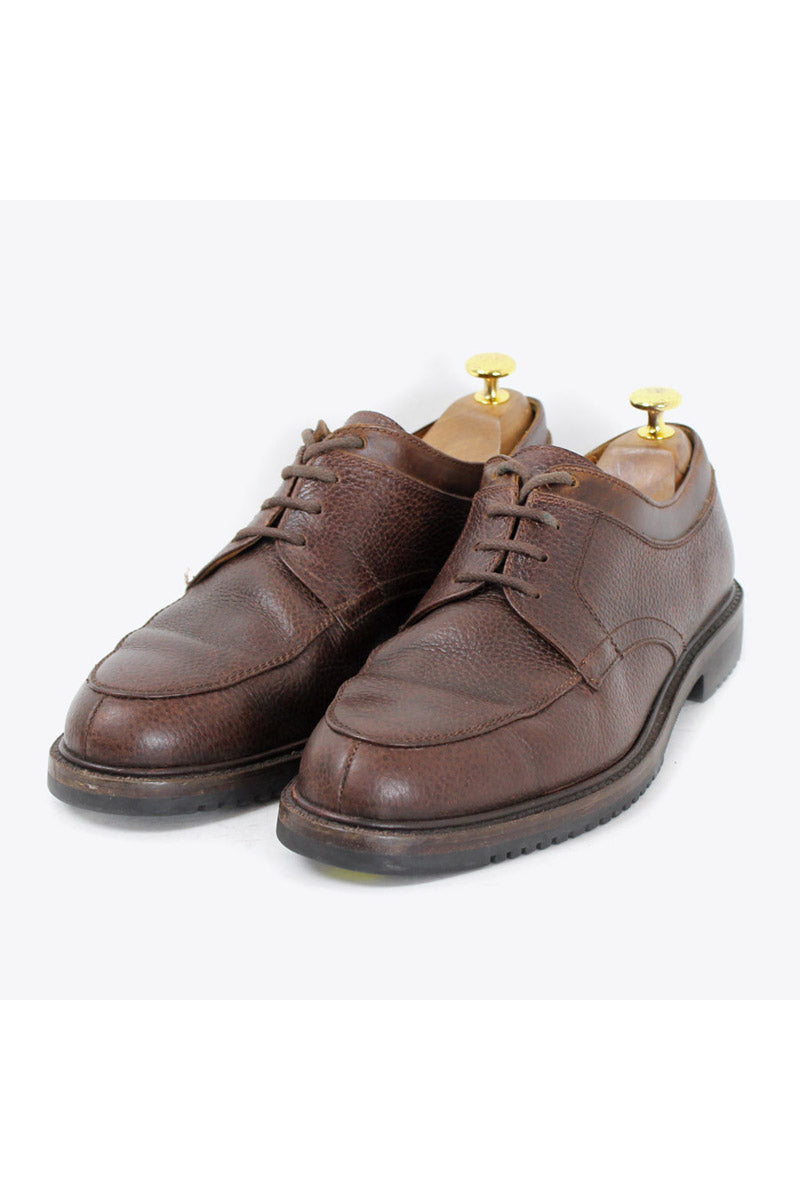 V-TIP SHOES / BROWN [사이즈: US9.5M(27.5cm) USED]