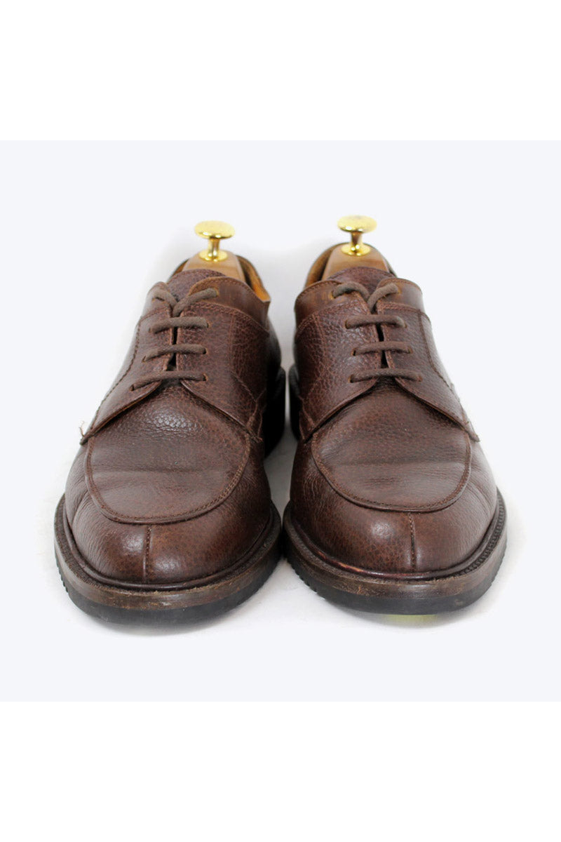 V-TIP SHOES / BROWN [사이즈: US9.5M(27.5cm) USED]