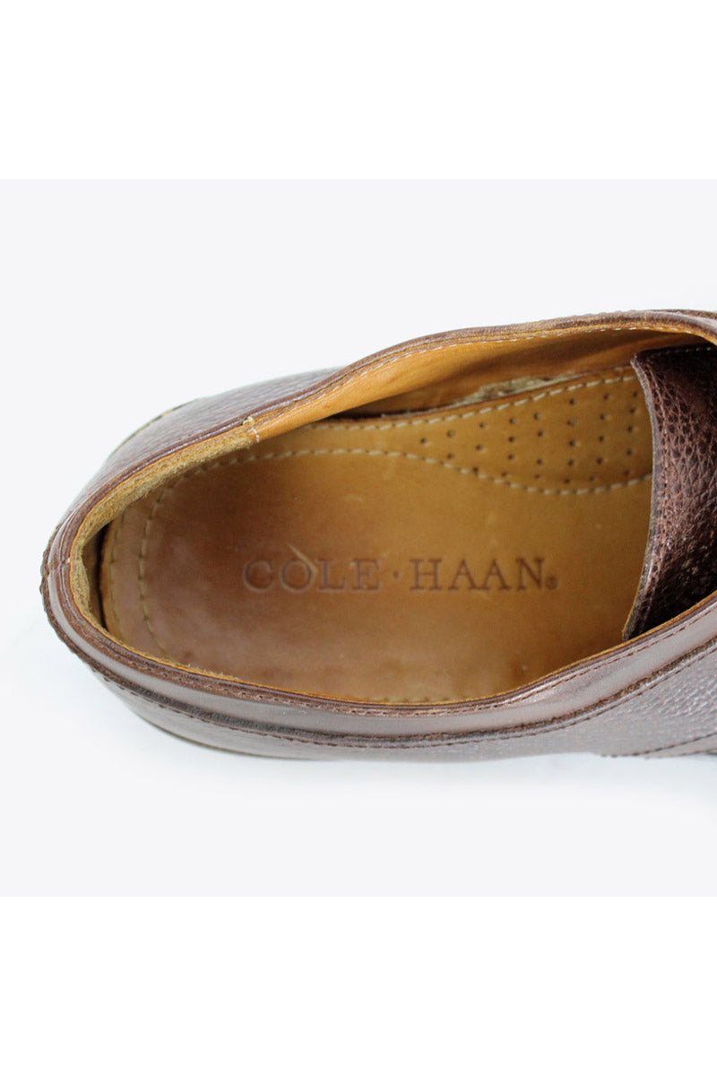 V-TIP SHOES / BROWN [사이즈: US9.5M(27.5cm) USED]