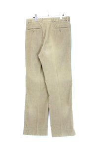 WIDE CORDUROY PANTS / BEIGE【SIZE:W32L30 USED】