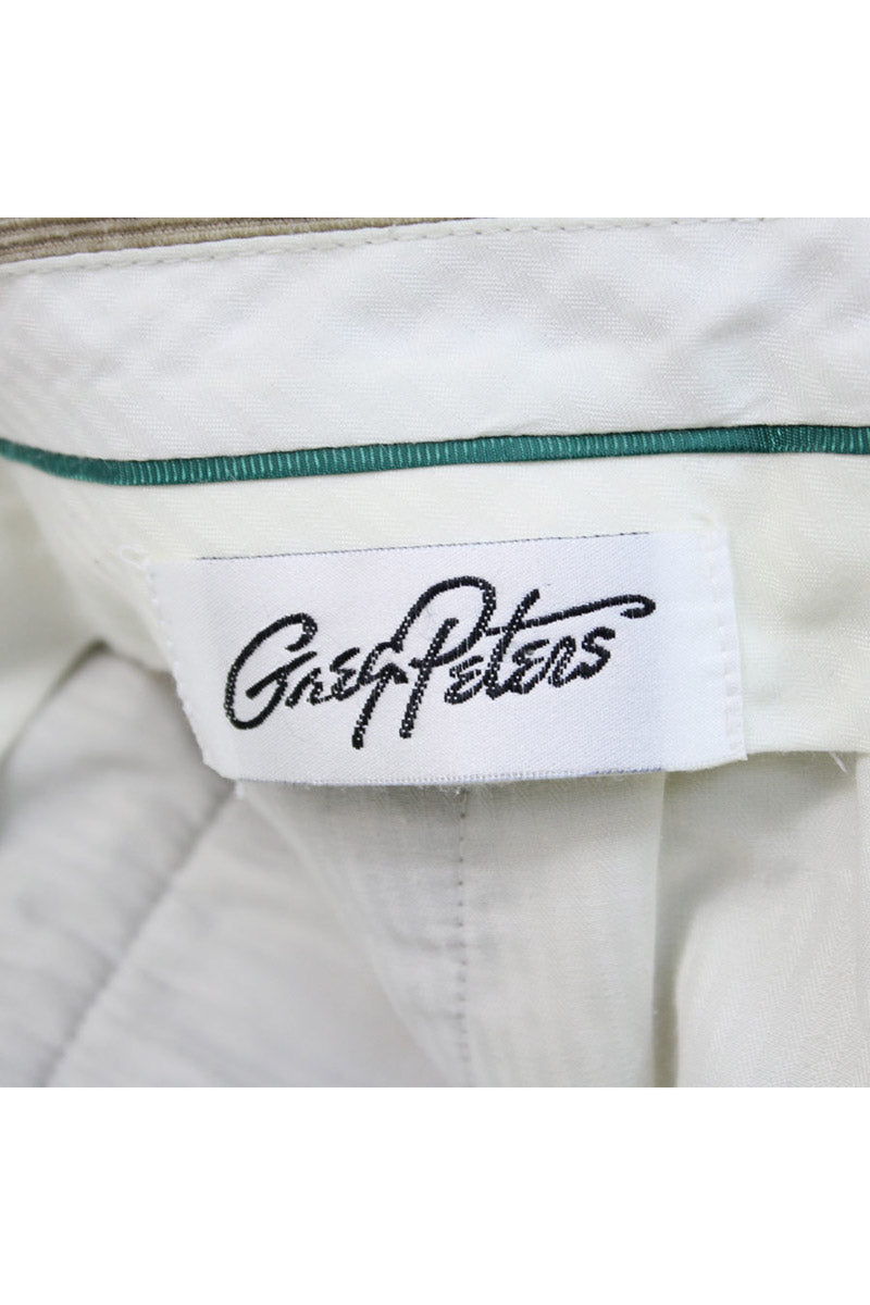 WIDE CORDUROY PANTS / BEIGE【SIZE:W32L30 USED】