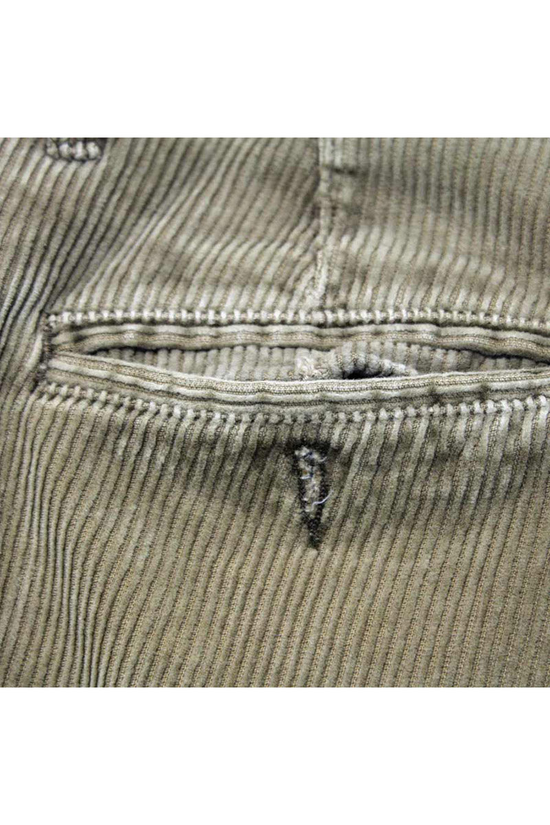 WIDE CORDUROY PANTS / BEIGE【SIZE:W34L32 USED】