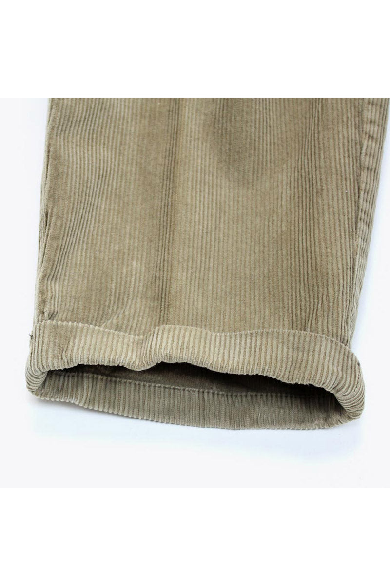 WIDE CORDUROY PANTS / BEIGE【SIZE:W34L32 USED】