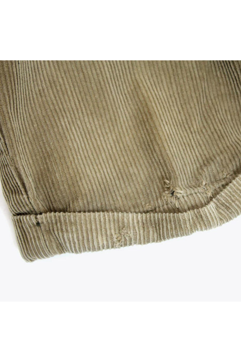 WIDE CORDUROY PANTS / BEIGE【SIZE:W34L32 USED】