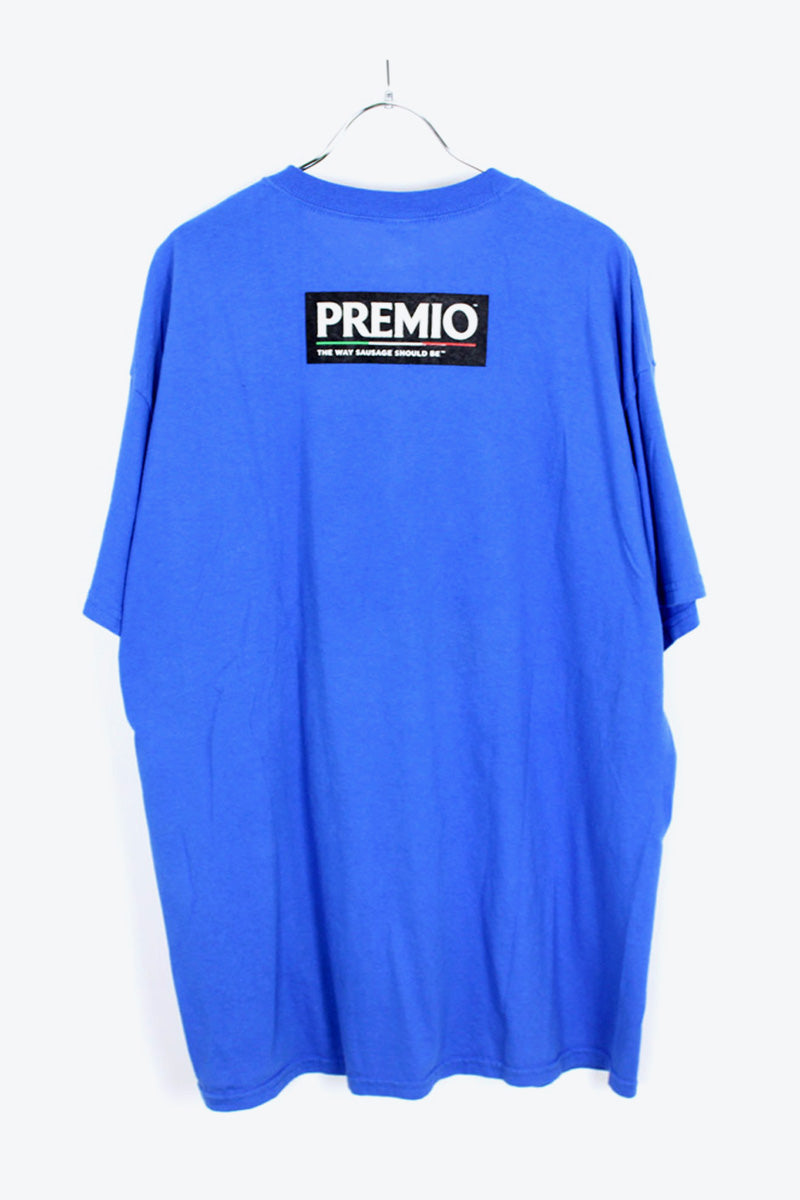 NY METS PREMIO T-SHIRT / BLUE [SIZE:XL USED]