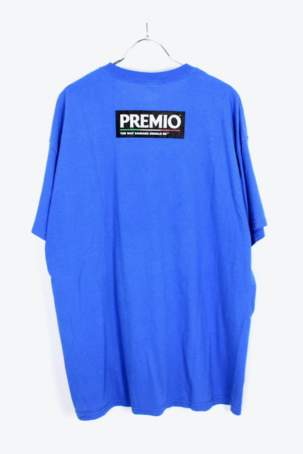 NY METS PREMIO T-SHIRT / BLUE [SIZE:XL USED]