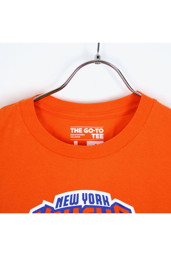 NY KNICKS T-SHIRT / ORANGE [SIZE:L DEADSTOCK/NOS]