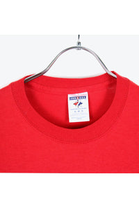 DELTA LOGO SHIRT / RED [SIZE:XL USED]