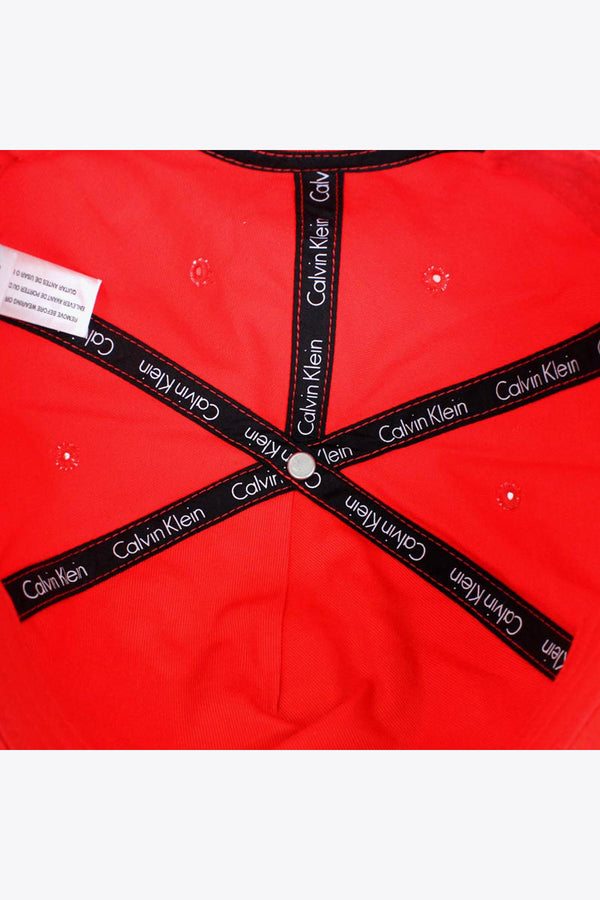 COTTON TWILL LOGO CAP / RED [SIZE: O/S NEW][30%OFF]