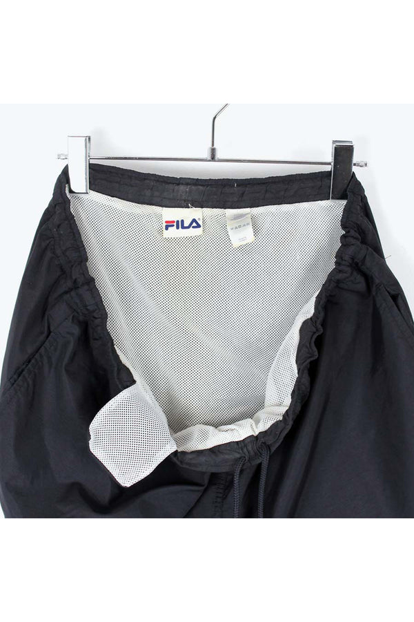 90'S NYLON SWIM SHORTS / BLACK [SIZE: L USED]