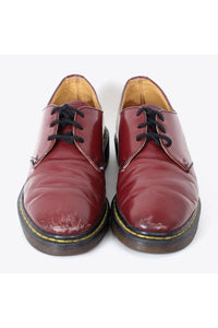 MADE IN ENGLAND 90'S 3HOLE SHOER / BURGUNDY [SIZE: US5.5D(23.5cm) USED]