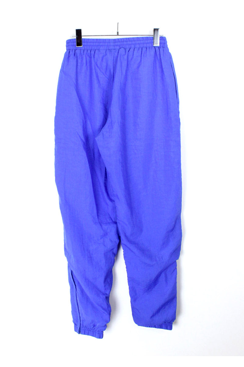 90'S NYLON PANTS / BLUE【SIZE:S USED】