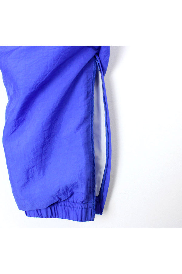 90'S NYLON PANTS / BLUE【SIZE:S USED】