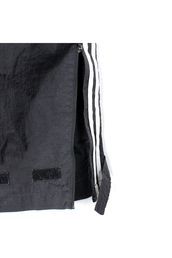 90'S THREE LINE NYLON PANTS / BALCK【SIZE:L USED】