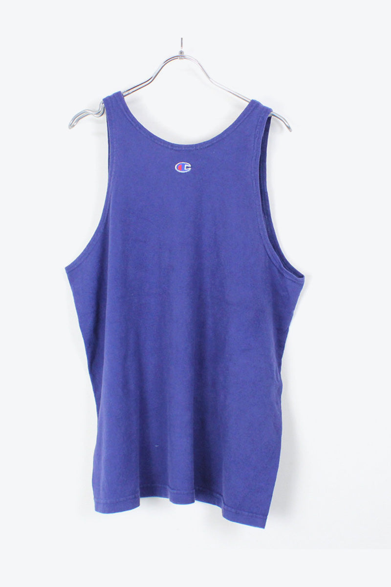 MADE IN USA 90년대 탱크탑 / 네이비 [사이즈:M USED]